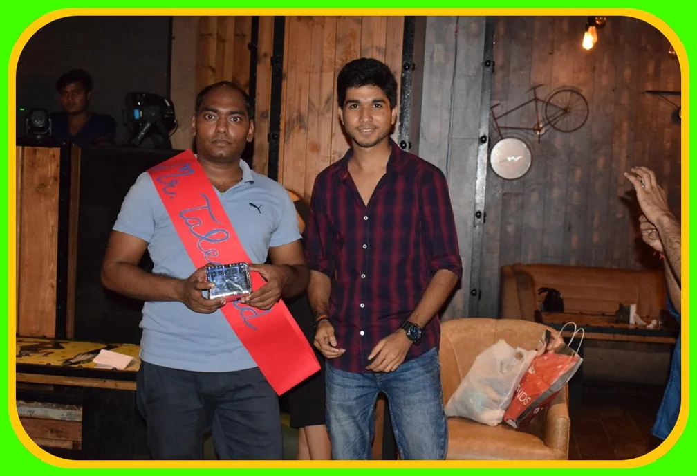 Mr. Talented of the Year award moment during M.Tech at USICT New Delhi